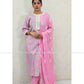 Light Pink Cotton Kurta Set