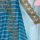 AQUA BLUE LEHERIYA SET