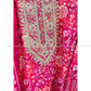 Rani Pink Cotton Embroidered Set