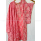 Pearl Pink Cotton Kurta Set