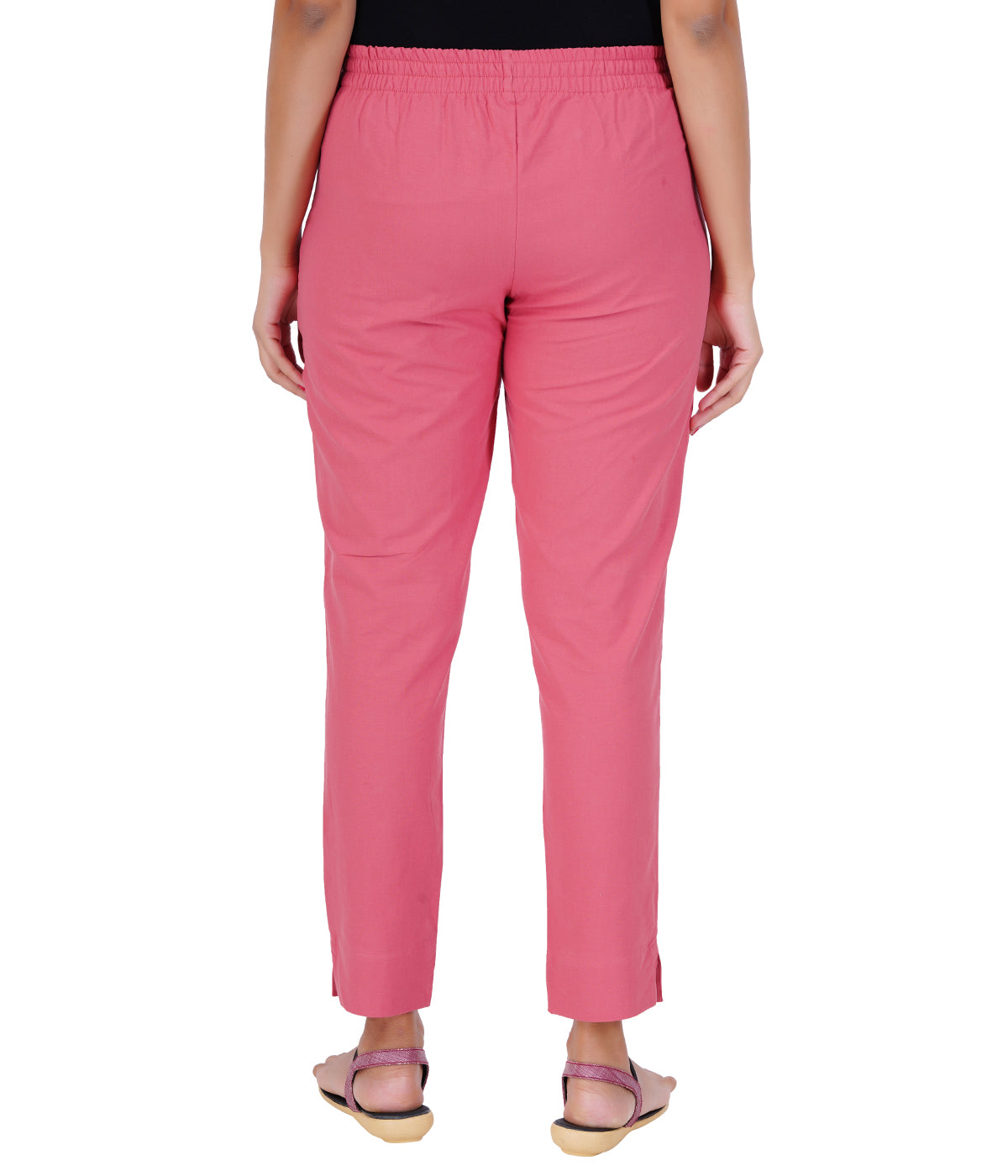 PINK COTTON PANTS