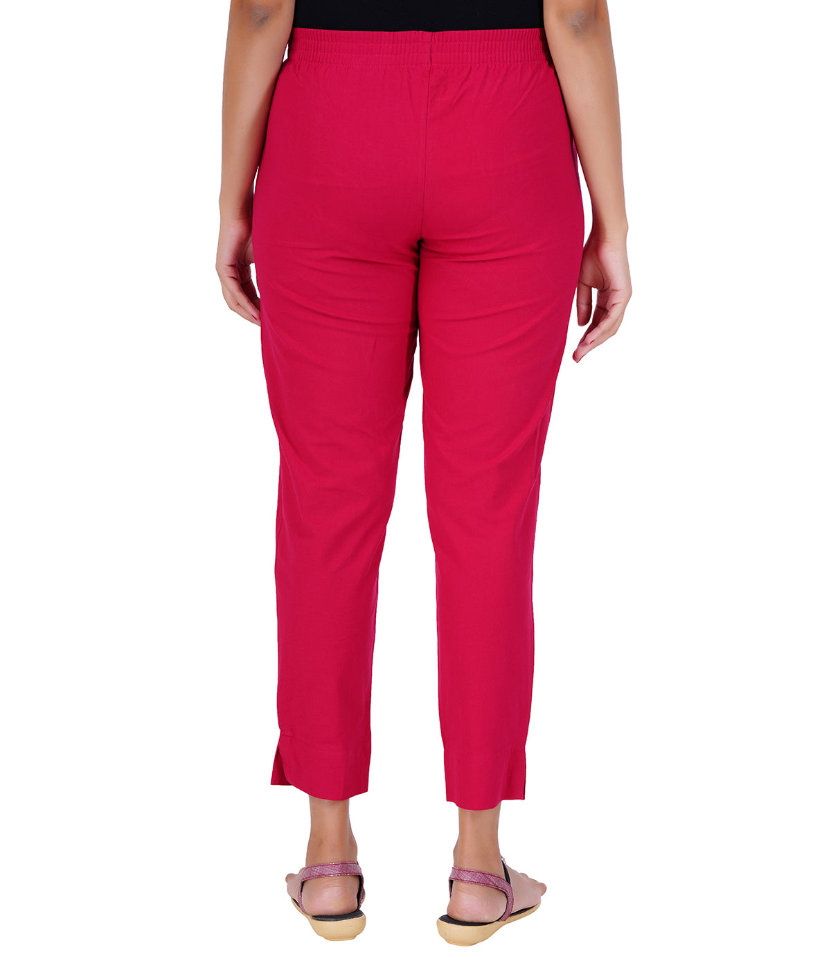 RANI PINK COTTON PANTS